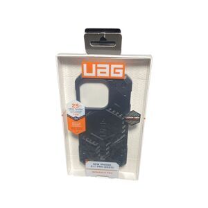 iPhone 15 Pro UAG Monarch Pro MagSafe Case Black Carbon Fiber Drop Guard